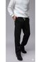 Men's Black Roberto Thick Fleece Wide Leg Baggy Sweatpants