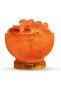 Himalayan Salt Fire Bowl Lamp with Chunks
