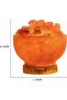 Himalayan Salt Fire Bowl Lamp with Chunks - 2