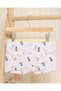 Senior Girls Yellow And White Boxer Brief Set (Pack Of 2) - 2
