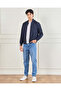 Men Navy Bomber Jacket - 2