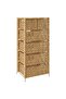 Storage Unit with 6 Baskets 47x37x100 cm Water Hyacinth - 6