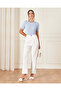 Women Blue Cable Knitted Pullover - 2