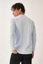 V-Neck Slit Detailed Long Sleeve T-Shirt - 4