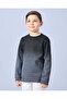 Boys Grey Splat Design Bonded Jumper