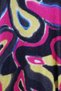 Women's Plus Size Stretch Fabric Crew Neck Colorful Mix Patterned Soft Sweater Mom Blouse - 8