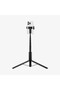 57" Automatic Selfie Stick Tripod Stand with Remote Vertical & Horizontal Rotatable - Black - 5