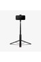 57" Automatic Selfie Stick Tripod Stand with Remote Vertical & Horizontal Rotatable - Black