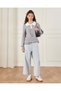 Senior Girls Grey And White Collared Sweater - 2