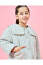 Girls Green Quilted Collar Jacket - 4
