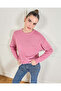 Women Pink Knitted Pullover - 5