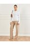 Women Ivory Collard Knitted Pullover - 2