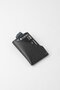 Genuine Leather Minimalist Slim Card Holder - 2511 - Black/Parliament - 3