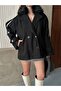 Premium Quality Cashmere Jacket Coat with Fur Collar - 4