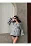 Premium Quality Cashmere Jacket Coat with Fur Collar - 8