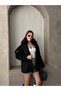 Premium Quality Cashmere Jacket Coat with Fur Collar - 6