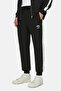 Salvador Black Shrinkable Cut Leg Elasticated Embroidered Standard Fit Men's Sweatpants - 2