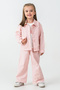 Girl's 3-Piece Set with Pearl and Floral Embroidery - 26K 6367