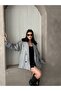 Premium Quality Cashmere Jacket Coat with Fur Collar - 5