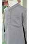 Winter Hakim Collar Unlined Pocket Shirt Gray - 3