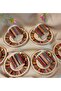 Efes Porselen El Boyama Coffee Cup Set - 4