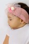 Newborn Boxed Baby Girl Headband Bandana and Colorful Baby Booties Socks - 2