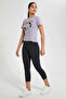 Grey Mélange Capri and Long-Length Leggings (Pack Of 2) - 6