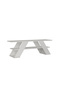 Mourah Farfalla Tv Stand Up To 50 Inches - White - 3