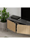 Mourah Spark Tv Stand Up To 70 Inches - Dark Grey/Oak - 2