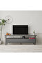 Mourah Cornea Tv Stand Up To 60 Inches - Dark Grey - 3