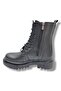Champs-élysées k-42-26 anatomical leather zippered lace-up postal women's boots - 3