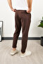 Straight Slim Leg Fabric Jogger Pnt2631 - 3