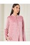 Women Floral Print Zipper Nightgown - 4