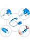 Portable Camping Shower Electric USB Rechargeable Water Pump Shower Head Set - 4
