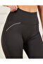 Women Black Cut & Sew Active Legging - 4