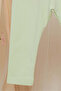 Infant Girls Green Heart Placement Leggings - 3