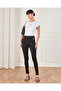 Women Black Skinny Fit Legging - 2