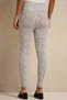 Women Ivory Printed Leggings - 3