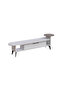 Mourah Ada Tv Stand Up To 60 Inches - White/Light Mocha - 4