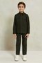 Boys Olive Coordinate Trouser - 2