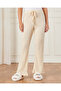 Women Cream Knitted Pyjama Set (2 Piece) - 3