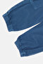 Infant Boys Blue Cargo Twill Jogger - 3