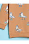 Infant Boys Beige Printed Sweatshirt - 4