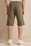 Senior Boys Olive Pull-On Denim Shorts - 3