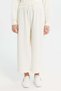 Senior Girls Cream Flared Jacquard Pants