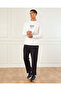 Men White Printed Sweatshirt - 2