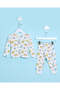 Infant Boys Cream Printed Pyjama Set (2 Piece) - 4