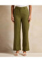 Women Olive Flared trousers