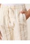 Boys Beige Striped Shorts - 4