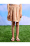 Girls Brown Embellished Casual Set (2 Piece) - 3